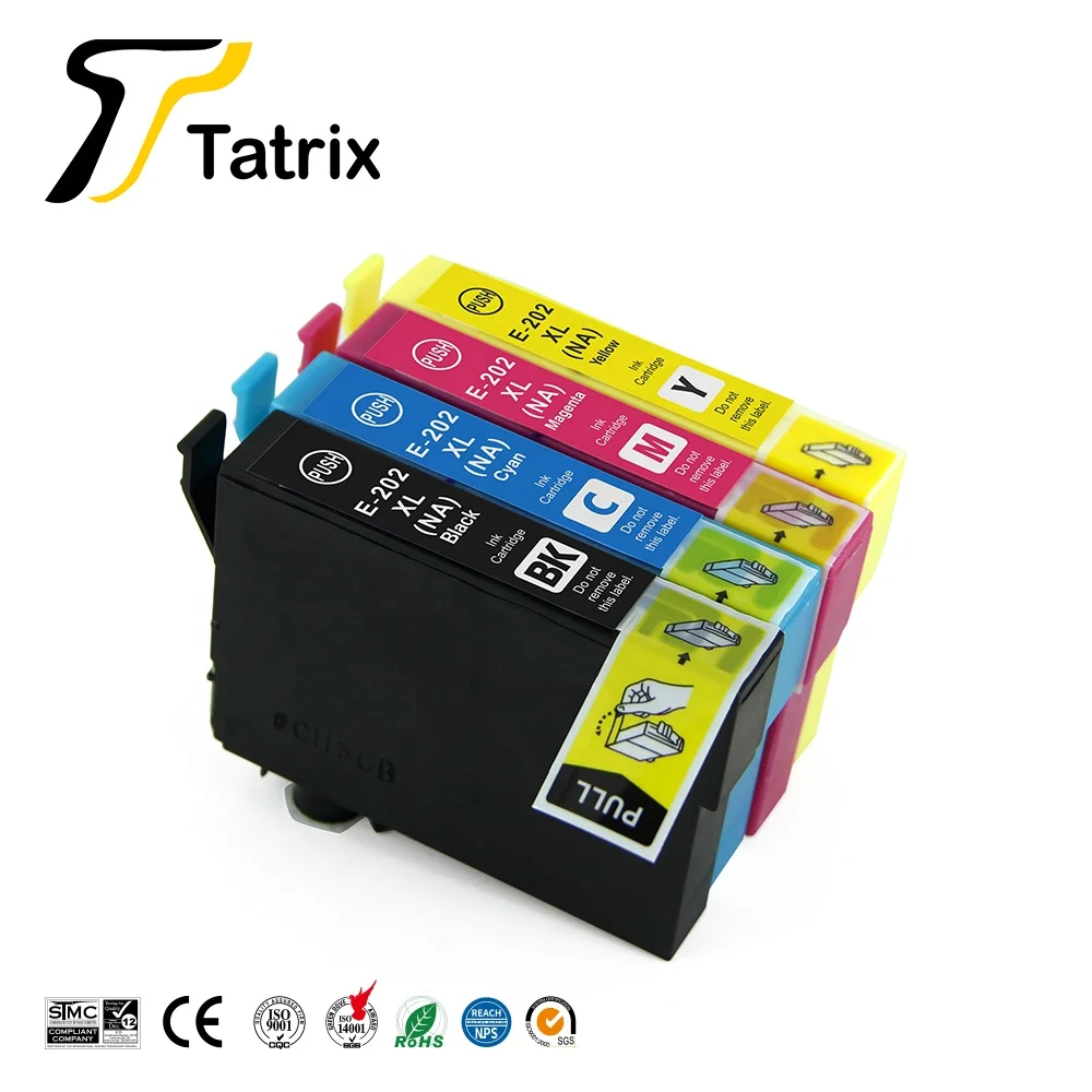 Tatrix T202XL 202XL T202 N/A Compatible Printer Ink Cartridge for Epson Expression Home XP-5100 , WorkForce WF-2860 Printer
Tatrix T202XL 202XL T202 N/A Compatible Printer Ink Cartridge for Epson Expression Home XP-5100 , WorkForce WF-2860 Printer