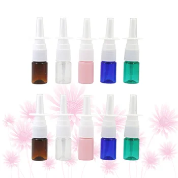 10Pcs 5ml Nasal Sprayer Refillable Empty Spray Bottles PET Plastic Bottle Makeup Liquid Subpackaging Bottle (Transparent, Pink,
10Pcs 5ml Nasal Sprayer Refillable Empty Spray Bottles PET Plastic Bottle Makeup Liquid Subpackaging Bottle (Transparent, Pink,