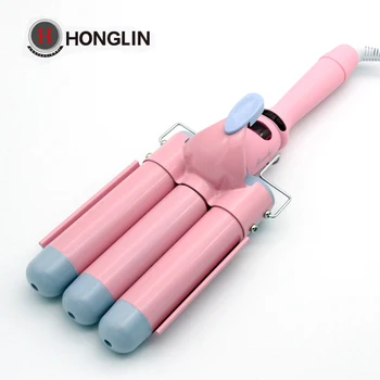 Honglin Professional Hair Curling Iron Ceramic Triple Barrel Hair Curler Irons Hair Wave Waver Styling Tools Hair Styler Wand
Honglin Professional Hair Curling Iron Ceramic Triple Barrel Hair Curler Irons Hair Wave Waver Styling Tools Hair Styler Wand