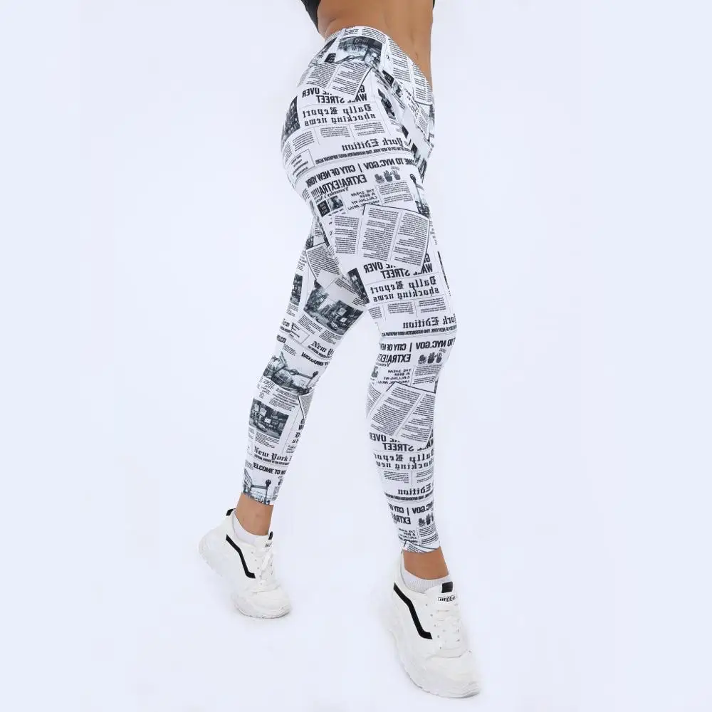 Gradient four - pin six - line digital print newspaper primer nine - minute pants
Gradient four - pin six - line digital print newspaper primer nine - minute pants