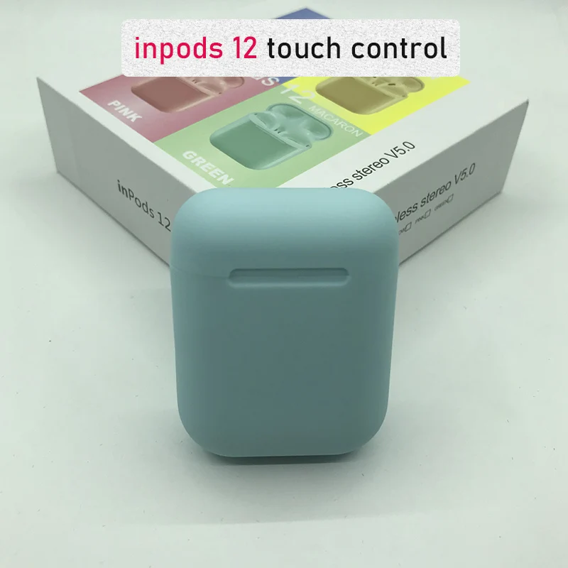 inpods 12 tws Bluetooth Earphone Wireless earphones Touch control Earbuds 3D Surround Sound & Charging box for i30 i60 i80 i99
inpods 12 tws Bluetooth Earphone Wireless earphones Touch control Earbuds 3D Surround Sound & Charging box for i30 i60 i80 i99