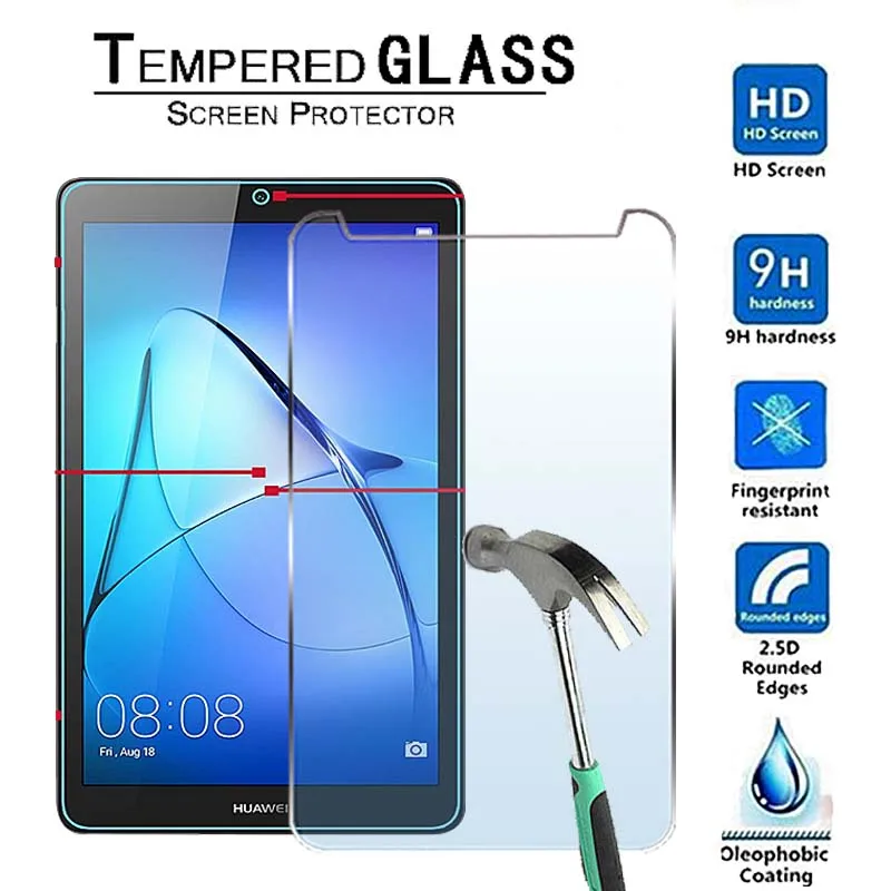 For Huawei MediaPad T3 7.0-Premium Tablet 9H Tempered Glass Screen Protector Film Protector Guard Cover
For Huawei MediaPad T3 7.0-Premium Tablet 9H Tempered Glass Screen Protector Film Protector Guard Cover
