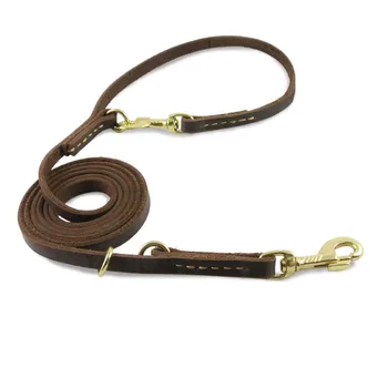 Pure Manual Multi-Function Leather Traction Rope Durable Large Dog With Carabiner Outdoor Pet Traction Rope
Pure Manual Multi-Function Leather Traction Rope Durable Large Dog With Carabiner Outdoor Pet Traction Rope