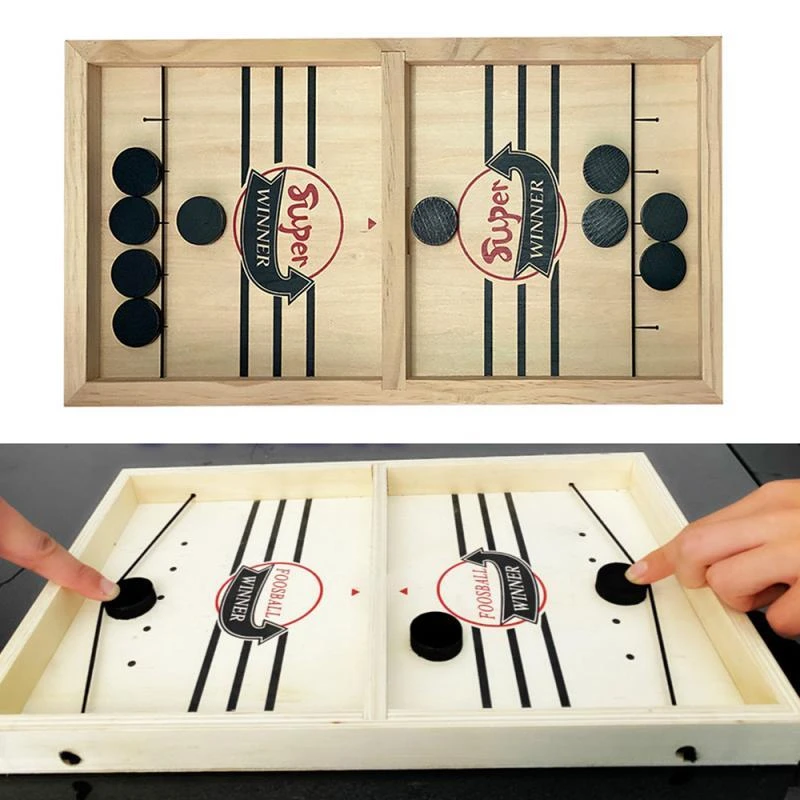Foosball Winner Board Game Bounce Chess Eject Chess Parent-Child Interactive Chess Bounce Chess Ruffle Ball Desktop Hockey Toy
Foosball Winner Board Game Bounce Chess Eject Chess Parent-Child Interactive Chess Bounce Chess Ruffle Ball Desktop Hockey Toy