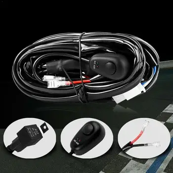 2m Auto Car Cable Wiring Harness Kit with 40A 12V ON/OFF Relay Switch Bar Light Fog For 72W-300W Fuse Blade LED Lamp 2 T9F3
2m Auto Car Cable Wiring Harness Kit with 40A 12V ON/OFF Relay Switch Bar Light Fog For 72W-300W Fuse Blade LED Lamp 2 T9F3