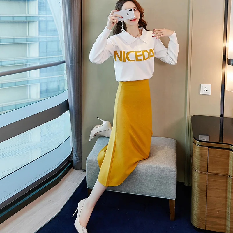 WOMEN'S Dress-Style Set 2020 Spring New Style Korean-style Fresh And Sweet Sweater Knitted Two-Piece 9510
WOMEN'S Dress-Style Set 2020 Spring New Style Korean-style Fresh And Sweet Sweater Knitted Two-Piece 9510