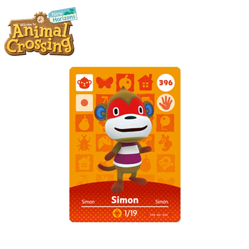 396 Simon Amiibo Animal Crossing Card Series 4 Animal Crossing New Horizons Amiibo Villagers Simon Card
396 Simon Amiibo Animal Crossing Card Series 4 Animal Crossing New Horizons Amiibo Villagers Simon Card