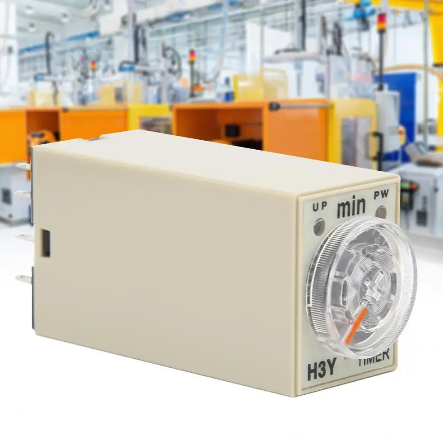 1pcs H3Y-2 Delay Timer 8P Time Relay 0~60 Minutes Dial Type Timing 5A for Multiple Purpose DC 24V AC 110V/220V
1pcs H3Y-2 Delay Timer 8P Time Relay 0~60 Minutes Dial Type Timing 5A for Multiple Purpose DC 24V AC 110V/220V