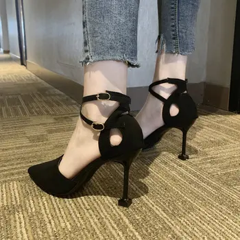 Temperament Pointed Stiletto Sandals 2019 New Fashion Wild High Heels Concise Comfort Womens Shoe Sexy Banquet High-Heel Sandals
Temperament Pointed Stiletto Sandals 2019 New Fashion Wild High Heels Concise Comfort Womens Shoe Sexy Banquet High-Heel Sandals