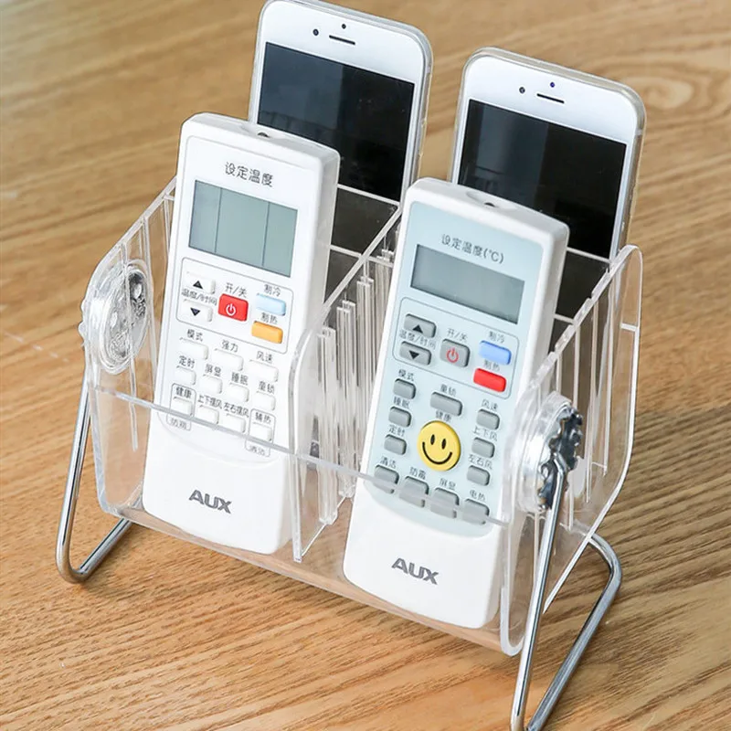 Rotary Detachable Acrylic Remote Controller Storage Box Transparent Phone Holder Desk Cosmetic Container Makeup Case Storage
Rotary Detachable Acrylic Remote Controller Storage Box Transparent Phone Holder Desk Cosmetic Container Makeup Case Storage
