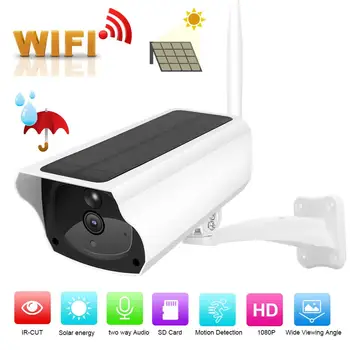 Solar Powered Camera 1080P WiFi IP Camera Motion Detection Waterproof Remote Control Infrared CCTV
Solar Powered Camera 1080P WiFi IP Camera Motion Detection Waterproof Remote Control Infrared CCTV