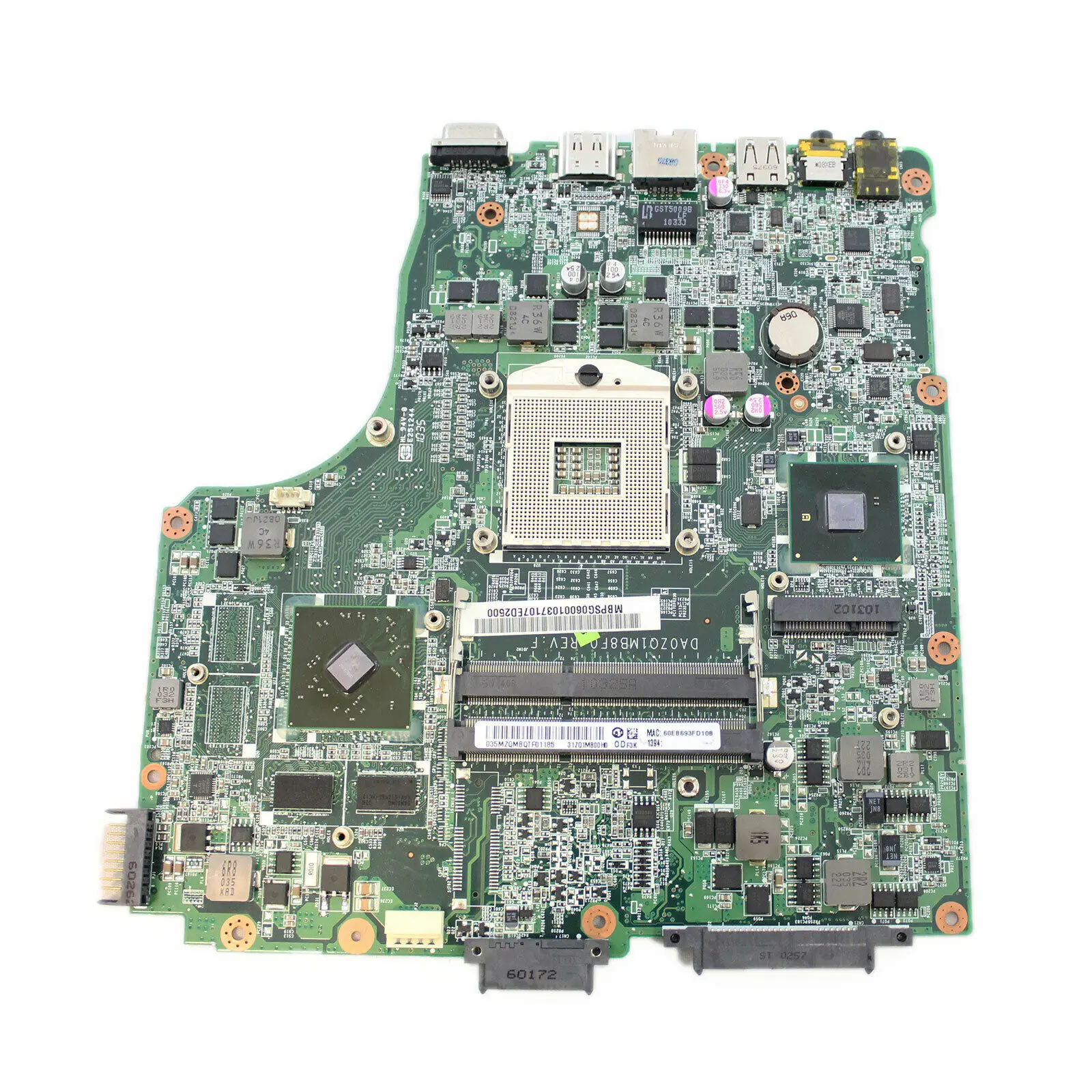 DA0ZQ1MB8D0 DA0ZQ1MB8F0 MBPSG06001 MBPSM06001 HD5470 512 М DDR3 для Aspire 4820 4820T 4820TG материнская плата ноутбука |