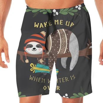 Baby Sloth Sleeping On Tree Mens Swimsuit Swimwear Men Swimming Shorts Beach Short Sports Suits Surf Board Swim Trunks beachwear
Baby Sloth Sleeping On Tree Mens Swimsuit Swimwear Men Swimming Shorts Beach Short Sports Suits Surf Board Swim Trunks beachwear