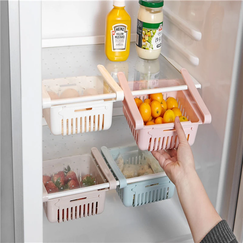 1PC Fridge Food Organizer Adjustable Storage Rack Organizer Storage Drawer Container Rack Fridge Storage Shelf Kitchen Article
1PC Fridge Food Organizer Adjustable Storage Rack Organizer Storage Drawer Container Rack Fridge Storage Shelf Kitchen Article