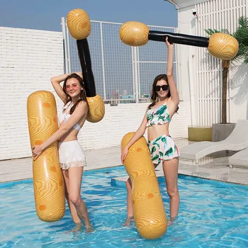 Summer Outdoor Beach Pool Inflatable Double Beat Swim Log Stick Set Swimming Inflatable Toys for Children Adults Party Toys D3
Summer Outdoor Beach Pool Inflatable Double Beat Swim Log Stick Set Swimming Inflatable Toys for Children Adults Party Toys D3