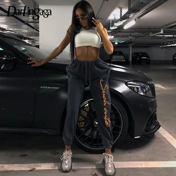 Darlingaga Streetwear Loose Sweatpants Letter Embroidery High Waist Pants Casual Trousers Harajuku Baggy Pants Bottom Winter New
Darlingaga Streetwear Loose Sweatpants Letter Embroidery High Waist Pants Casual Trousers Harajuku Baggy Pants Bottom Winter New