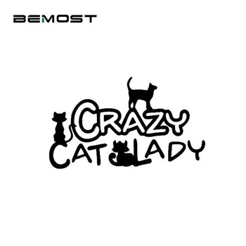 BROSHOO Auto Accessories Styling Cartoon Crazy Cat Lady Car Stickers Vinyl Reflective Waterproof Decorative Decals 14*8cm
BROSHOO Auto Accessories Styling Cartoon Crazy Cat Lady Car Stickers Vinyl Reflective Waterproof Decorative Decals 14*8cm