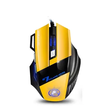 Wired Gaming Mouse USB Optical Computer Mouse 7 Buttons Professional Gamer Mouse For Laptops LED dazzle breathing light
Wired Gaming Mouse USB Optical Computer Mouse 7 Buttons Professional Gamer Mouse For Laptops LED dazzle breathing light