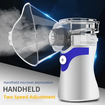 Mini Handheld Portable Inhale Nebulizer Silent Ultrasonic Micro-grid Atomizer Children Adult Rechargeable Automizer Health Care
Mini Handheld Portable Inhale Nebulizer Silent Ultrasonic Micro-grid Atomizer Children Adult Rechargeable Automizer Health Care