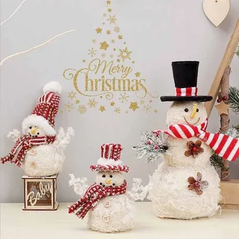 1 Pcs Christmas Creative Snowman Doll Christmas Decoration Snowman Ornaments Snowman Son Daughter Dad 3 Styles
1 Pcs Christmas Creative Snowman Doll Christmas Decoration Snowman Ornaments Snowman Son Daughter Dad 3 Styles