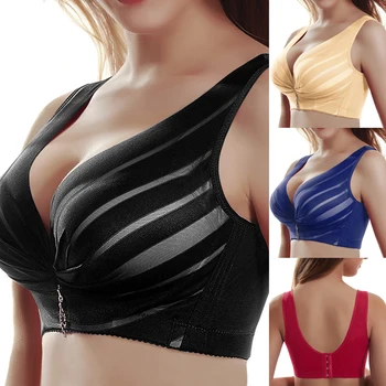 Flash Sale Ladies Full Cup Underwear Push Up Bra Wireless Adjustable Women's Bra Breast Cover B C D Cup Large Size Lace Bras
Flash Sale Ladies Full Cup Underwear Push Up Bra Wireless Adjustable Women's Bra Breast Cover B C D Cup Large Size Lace Bras