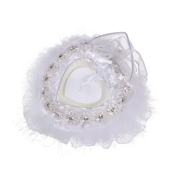 1pcs Ring Pillow Decorative Heart Shape Floral Bearer Ring Cushion Ring Pillow for Engagement Ceremony Wedding Party A35
1pcs Ring Pillow Decorative Heart Shape Floral Bearer Ring Cushion Ring Pillow for Engagement Ceremony Wedding Party A35