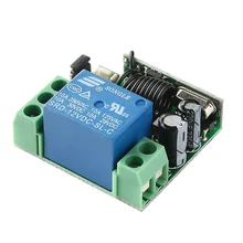 10PCS Drahtlose Fernbedienung Netzschalter DC12V 10A 433MHz Sender + Empfänger für Elektronische Türschlösser(China)
