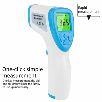 LCD Digital Infrared Thermometer Forehead Ear Adult Infant Fever Measurement Body Temperature Test Gun For Children Kids Baby
LCD Digital Infrared Thermometer Forehead Ear Adult Infant Fever Measurement Body Temperature Test Gun For Children Kids Baby
