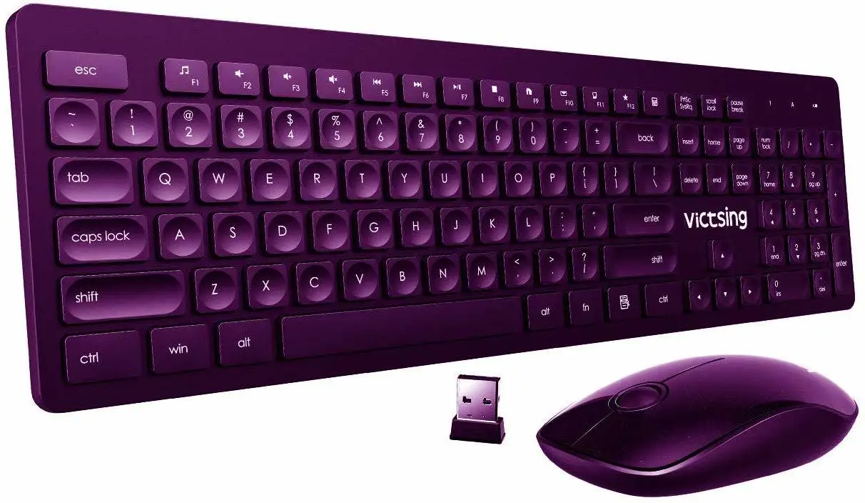 and Mute Mouse Combo, Ergonomic Water-Dropping Key Caps, Compatible for PC, Laptop, Desk Computer, Mac, Windows 7/8/10, Vista
and Mute Mouse Combo, Ergonomic Water-Dropping Key Caps, Compatible for PC, Laptop, Desk Computer, Mac, Windows 7/8/10, Vista