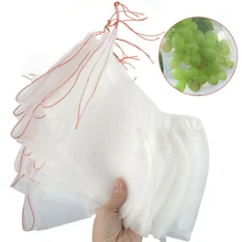 100pcs Fruit Vegetable Insert Protection Grow Bag Anti Bird Plant Protective Bag Drawstring Nylon Mesh Agricultural Pest Control
100pcs Fruit Vegetable Insert Protection Grow Bag Anti Bird Plant Protective Bag Drawstring Nylon Mesh Agricultural Pest Control
