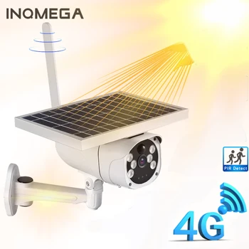 INQMEGA 1080P Solar Power 4G SIM Card IP Camera Outdoor IP67 PIR Detect Dual Light Surveillance Security Wireless Battery Camera
INQMEGA 1080P Solar Power 4G SIM Card IP Camera Outdoor IP67 PIR Detect Dual Light Surveillance Security Wireless Battery Camera