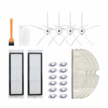 4 Side Brush + 2 Filter Net + 3 Mop Cloths Pad + 12 Filter s for Xiaomi S50 S55 S60 T4 T6 Robot Vacuum Cleaner Replacemen
4 Side Brush + 2 Filter Net + 3 Mop Cloths Pad + 12 Filter s for Xiaomi S50 S55 S60 T4 T6 Robot Vacuum Cleaner Replacemen