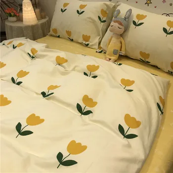 100% cotton fragmentary flower countryside literary style contrast color splicing fitted bed sheet bedding sheet pillowcase quil 
100% cotton fragmentary flower countryside literary style contrast color splicing fitted bed sheet bedding sheet pillowcase quil