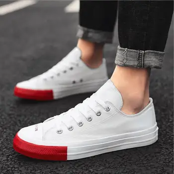 JX728 man shoes Designer shoes 2019 Fashion Solid Color Men Vulcanized Shoes Lace-up White Casual Canvas Shoes basket homme
JX728 man shoes Designer shoes 2019 Fashion Solid Color Men Vulcanized Shoes Lace-up White Casual Canvas Shoes basket homme