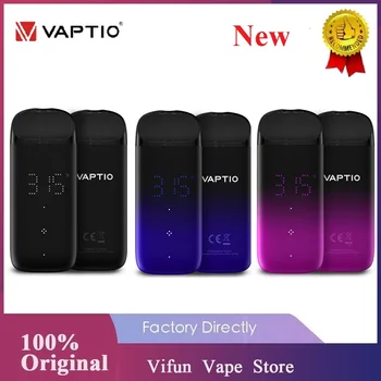Original Vaptio Real TC Touch Pod Kit 500mAh Battery & 1.5ml Capacity & Hidden Screen LED Light Touch Control Vapor vs Drag X
Original Vaptio Real TC Touch Pod Kit 500mAh Battery & 1.5ml Capacity & Hidden Screen LED Light Touch Control Vapor vs Drag X