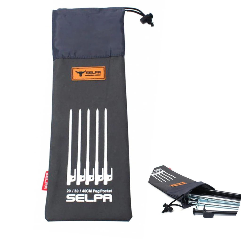 Heavy Duty Tent Stakes Pegs Bag for Camping Backpacking Hiking Camping Tents Accessories Heavy Duty Tent Stakes Pegs Bag for Camping Backpacking Hiking Camping Tents Accessories