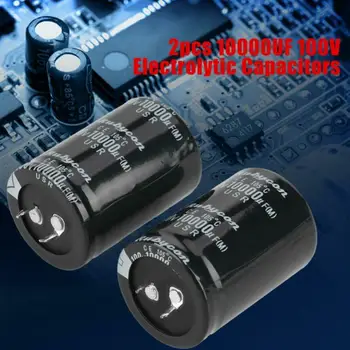 2pcs High Quality 35 X 50mm Electrolytic Capacitor 10000uF 100V 105Degree Black DIY Accessory Convenient
2pcs High Quality 35 X 50mm Electrolytic Capacitor 10000uF 100V 105Degree Black DIY Accessory Convenient