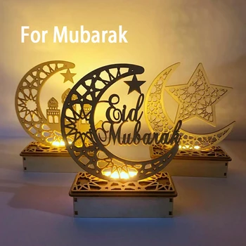 Led Lights EID Wooden Eid Mubarak Ramadan Decoration For Home Islamic Muslim Party Decor Kareem Ramadan Eid Decor Eid AL Adha 
Led Lights EID Wooden Eid Mubarak Ramadan Decoration For Home Islamic Muslim Party Decor Kareem Ramadan Eid Decor Eid AL Adha