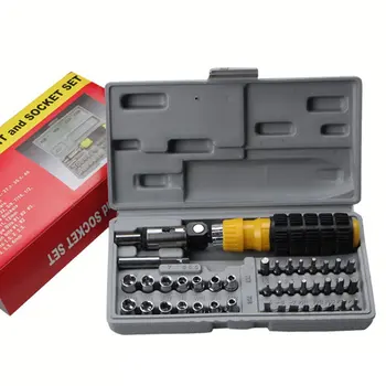 Multifunctional Screwdriver Set Robust And High Execution Hardened Hard Steel Tool Is Flexible Silver 1 Set
Multifunctional Screwdriver Set Robust And High Execution Hardened Hard Steel Tool Is Flexible Silver 1 Set