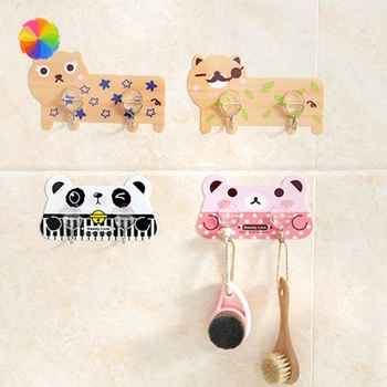 Cartoon Viscose Two-link Hook Free Punching Hook Wall Strong Paste Without Trace Hook Kitchen Accessories 
Cartoon Viscose Two-link Hook Free Punching Hook Wall Strong Paste Without Trace Hook Kitchen Accessories