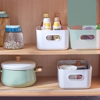 Swabs-Holder Bathroom Storage Box Plastic Storage Basket Desktop Snack Debris Sorting Box Container with Handle
Swabs-Holder Bathroom Storage Box Plastic Storage Basket Desktop Snack Debris Sorting Box Container with Handle