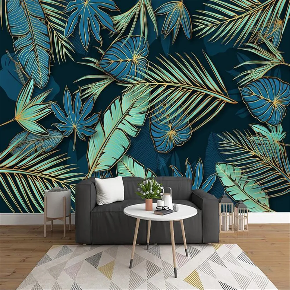Milofi Custom wallpaper mural 3d Nordic tropical plants geometric line sofa bedroom background wall mural
Milofi Custom wallpaper mural 3d Nordic tropical plants geometric line sofa bedroom background wall mural