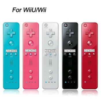 For Nintendo Wii WiiU 2 In 1 Set Wireless Bluetooth GamePad Remote Controller Joystick Right Hand+Nunchuck Optional Motion Plus
For Nintendo Wii WiiU 2 In 1 Set Wireless Bluetooth GamePad Remote Controller Joystick Right Hand+Nunchuck Optional Motion Plus