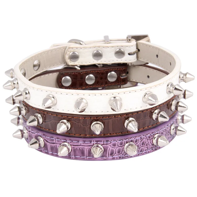 Alligator Pattern Spiked Dog Collar Adjustable Personalized Pet Collar for Puppy Small Dogs Necklace for Pet Stuff Martingale
Alligator Pattern Spiked Dog Collar Adjustable Personalized Pet Collar for Puppy Small Dogs Necklace for Pet Stuff Martingale