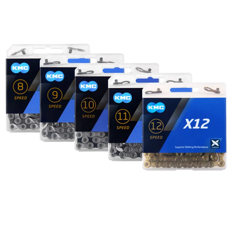 KMC Bicycle chain 8 speed 9 speed 10 speed 11 speed 12 speed Road MTB bicycle chain riding X8 X9 X10 X11 X12 Z9 For Shimano SRAM
KMC Bicycle chain 8 speed 9 speed 10 speed 11 speed 12 speed Road MTB bicycle chain riding X8 X9 X10 X11 X12 Z9 For Shimano SRAM