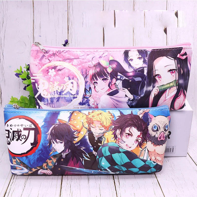 24 pcs/lot Demon Slayer Pencil Case Cute PU Leather Pencil bag box Stationery pen pouch office school supplies canetas zakka
24 pcs/lot Demon Slayer Pencil Case Cute PU Leather Pencil bag box Stationery pen pouch office school supplies canetas zakka