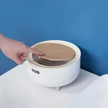 Desktop Mini Trash Can High Foot Design with Non-slip Mat Press Lid Elastic Buckle Tool Home Car Storage Bucket Dustbin
Desktop Mini Trash Can High Foot Design with Non-slip Mat Press Lid Elastic Buckle Tool Home Car Storage Bucket Dustbin