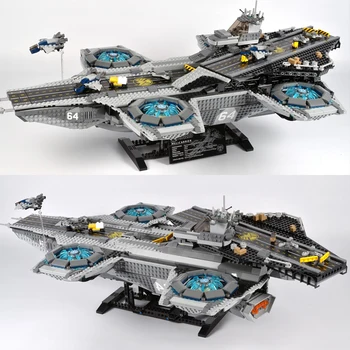 Lepinblocks 07043 Super The SHIELD Helicarrier Hero lepining Model Building Blocks Bricks Boy Toys Compatible Movie 76042
Lepinblocks 07043 Super The SHIELD Helicarrier Hero lepining Model Building Blocks Bricks Boy Toys Compatible Movie 76042