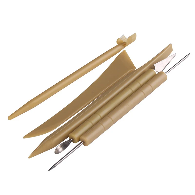 Plastic and Steel Pottery Clay Sculpture Tools with Irregular Edges Clay Sculpture Tool 10set
Plastic and Steel Pottery Clay Sculpture Tools with Irregular Edges Clay Sculpture Tool 10set
