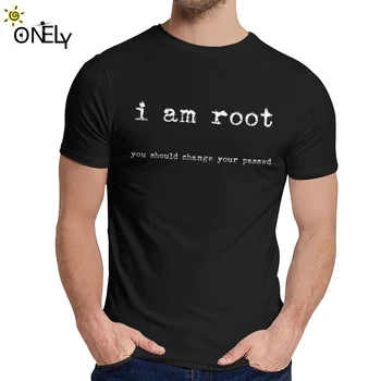 O-neck I Am Root Ubuntu Command Line Linux Unix Hacking T-shirt Popular Unisex Natural Cotton La Camiseta Hot Sale
O-neck I Am Root Ubuntu Command Line Linux Unix Hacking T-shirt Popular Unisex Natural Cotton La Camiseta Hot Sale